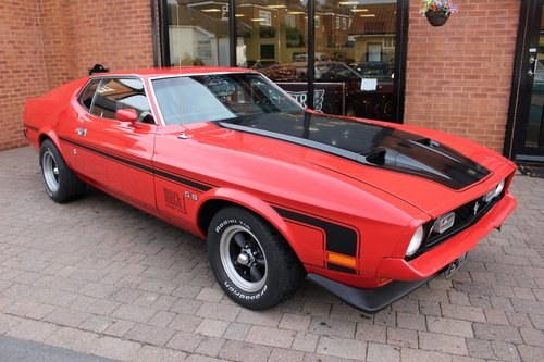1972 Ford Mustang Mach 1 351 Cobra-Jet  For Sale