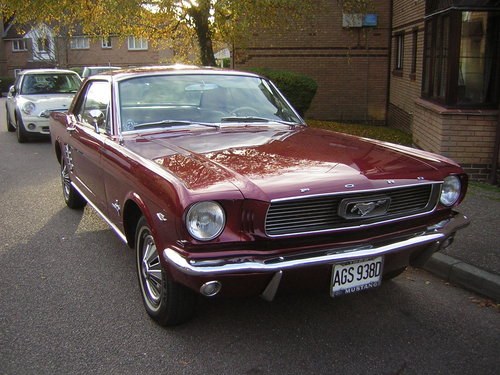 1966 ford mustang coupe 289 a code In vendita