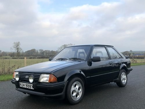 1982 Ford Escort MK III XR3 Injection SOLD