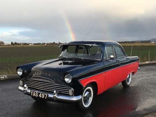 1958 Ford Zodiac Mk2 at Morris Leslie Auction 24th November For Sale by Auction