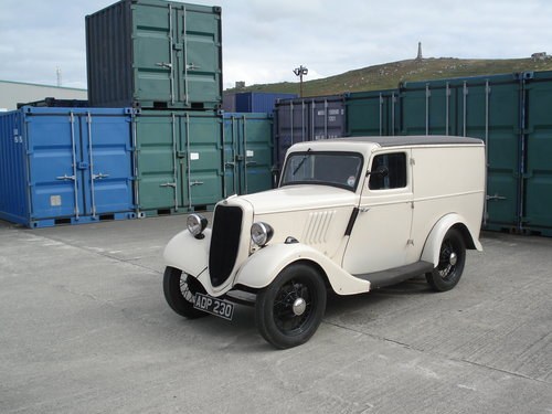 1937 Rare Fordson Van SOLD