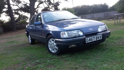 1990 FORD SIERRA  4 DOOR 2.0 GHIA EXTREMELY LOW MILEAGE For Sale