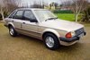 1983 FORD ESCORT 1.6 GHIA MK3 AUTOMATIC + POWER STEERING - PX ? SOLD