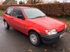 **DEC AUCTION** 1993 Ford Fiesta 1.3 LX For Sale by Auction