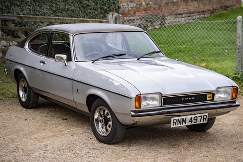 1976 Ford Capri 2.0GL only 12,500 miles & 1 owner For Sale by Auction
