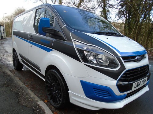 2014 FORD TRANSIT CUSTOM WITH M SPORT STYLING 1 OWNER In vendita
