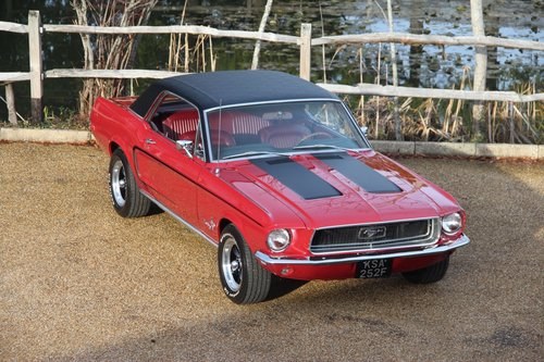 1968 Classic FORD MUSTANG 289 COUPE FULLY RESTORED In vendita