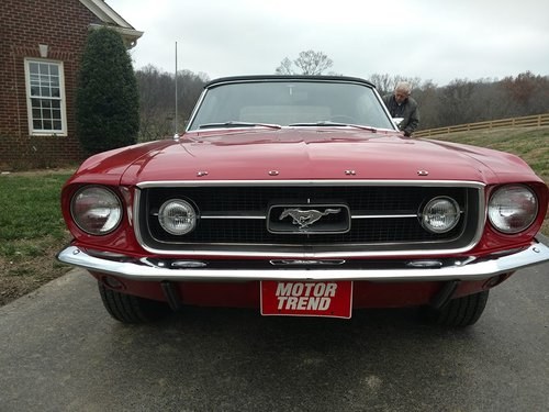 1967 Ford Mustang "Poor Man's GT" Convertible For Sale