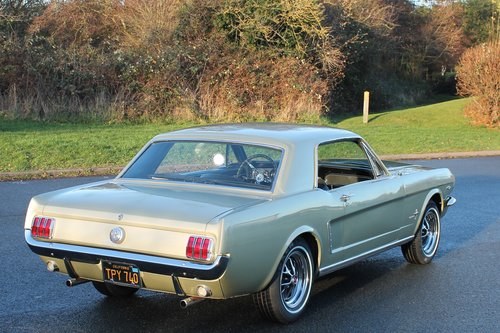 1966 Ford Mustang 289 V8 Sauterne Gold Automatic SOLD