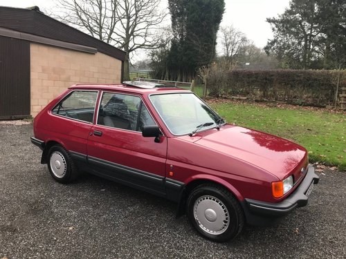 1989 FORD FIESTA GHIA MK2 JUST 7,900 MILES STUNNING!! SOLD
