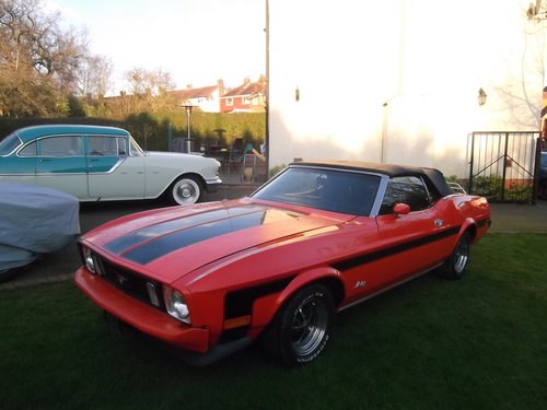 1973 Mustang Convertible 302 V8, Automatic, Power Roof,  SOLD