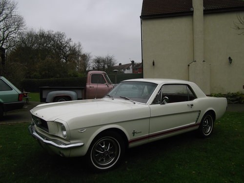 1964 1/2 Mustang Coupe 289 V8, C Code, 4 Speed Manual SOLD