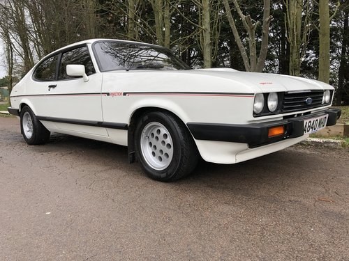 1984 Ford Capri 2.8 Injection For Sale