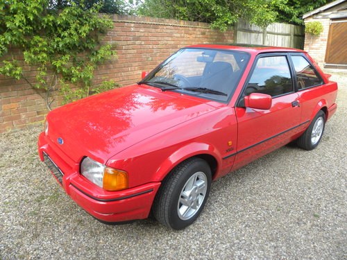 1986 FORD ESCORT XR3i 27000 miles from new For Sale