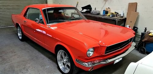1966 Mustang Coupe = Fast Stroked 331 5 Speed FI  WildWood  For Sale