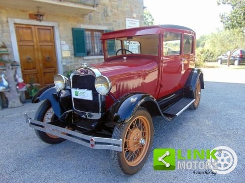 Ford A Tudor Sedan Coupè, anno 1928, restaurata da abili ma For Sale
