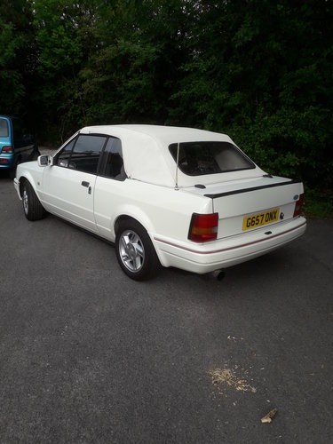 1989 ford escort cabriolet In vendita