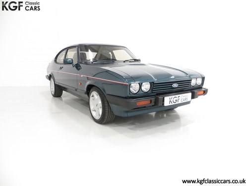 1987 A Ford Capri 280 Brooklands Build 971 with 6,212 Miles SOLD