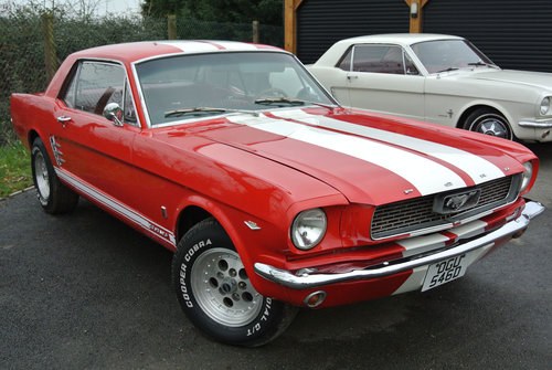 1966 Ford Mustang V8 Red Manual SOLD