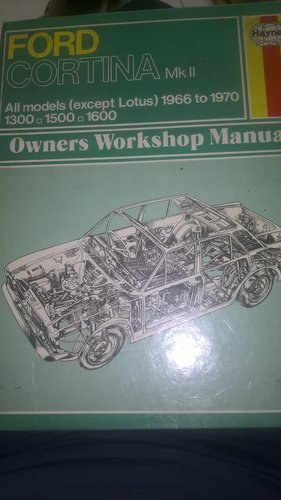 Ford Cortina 1966-1970 Haynes manual For Sale