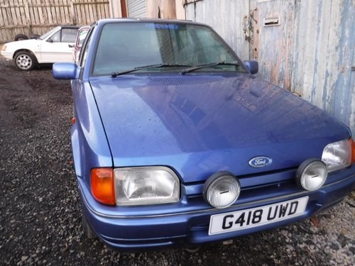 **MARCH AUCTION** 1990 Ford Escort Eclipse For Sale by Auction