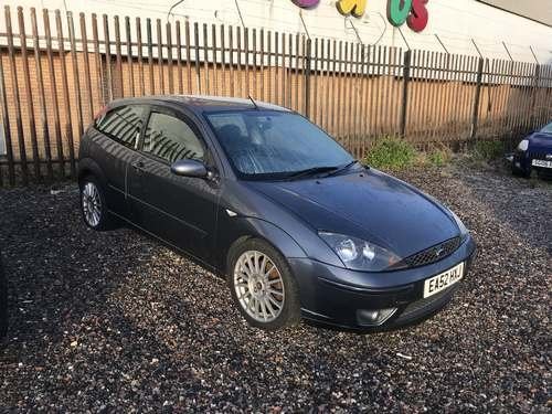 2002 Ford Focus ST170 at Morris Leslie Classic Auction 25th May For Sale by Auction