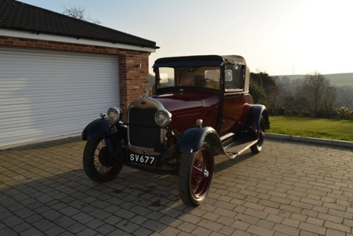 1929 Ford Model A Sports Coupe For Sale by Auction