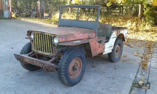 1943 FORD GPW WW2 MILITARY JEEP SOLD