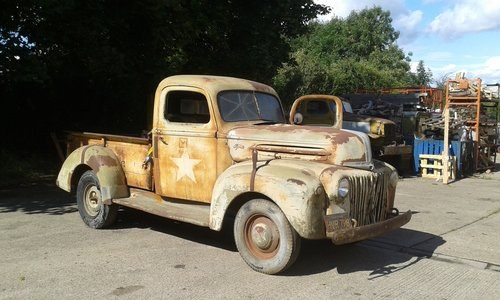1942 FORD 1GC MILIARY PICKUP SOLD