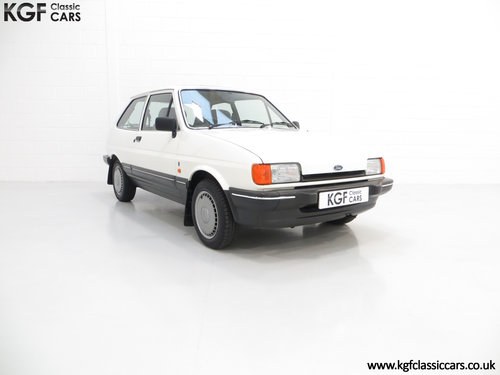 1987 An Astonishing Ford Fiesta Mk2 1.4 Ghia with 34,318 Miles SOLD
