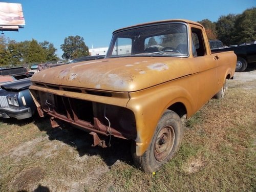1963 Ford F-100 Unibody Pick-UP Truck = Very Rare NO Engine  For Sale
