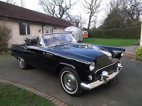 1955 Ford Thunderbird, Convertible, V8, Manual Gearbox SOLD