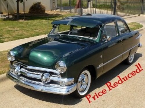 1951 Ford = Custom Go Green(~Tan $25k spent   $15.9k In vendita