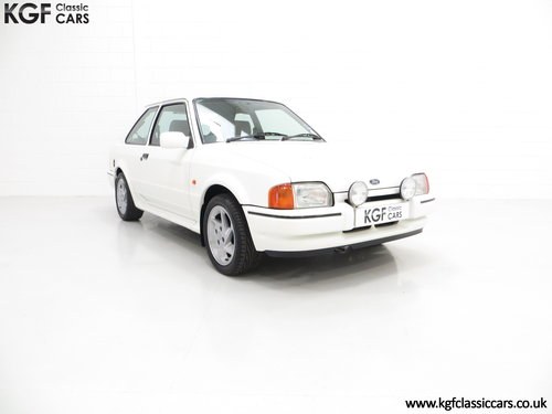 1989 A Fabulous Ford Escort RS Turbo Series 2 with 40,370 Miles SOLD