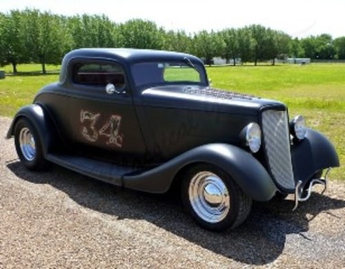 1934 Ford 3 Window Coupe = Custom Supercharged 800 HP  In vendita