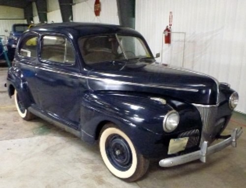 1941 Ford Sedan = 76k miles original unrestored Blue $8k For Sale