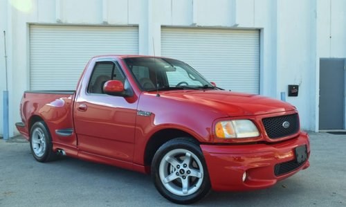 2000 Ford F-150 SVT LIGHTNING Pick-Up Truck Red $24.9k For Sale