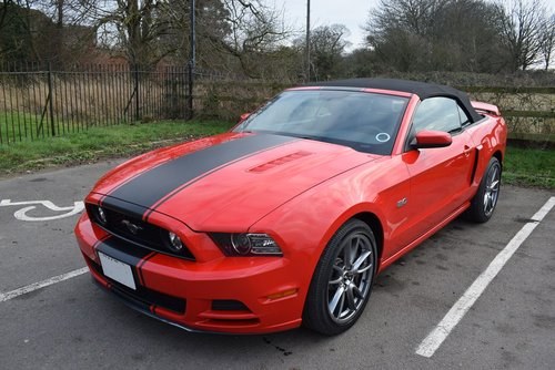 2013 LHD Ford Mustang GT Convertible For Sale