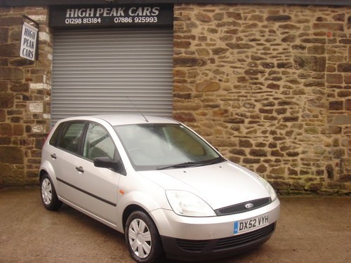 2002 52 FORD FIESTA 1.3 FINESSE 5DR 69041 MILES SUPERB. For Sale