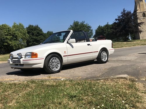 1989 Ford Escort XR3i Convertible  For Sale