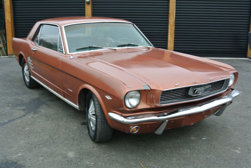 1966 Ford Mustang V8 “Emberglo” Auto PROJECT SOLD