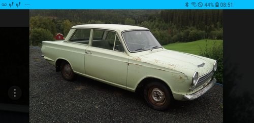 1963 Cortina MK1 Deluxe 1200 In vendita