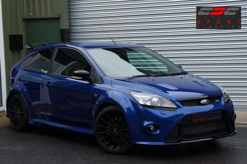 2009 Ford Focus RS, 35k, Blue, 1 former owner, FSH, Un-Modified. VENDUTO