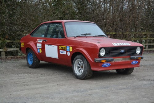 1975 Ford Escort MkII Rally Car For Sale by Auction