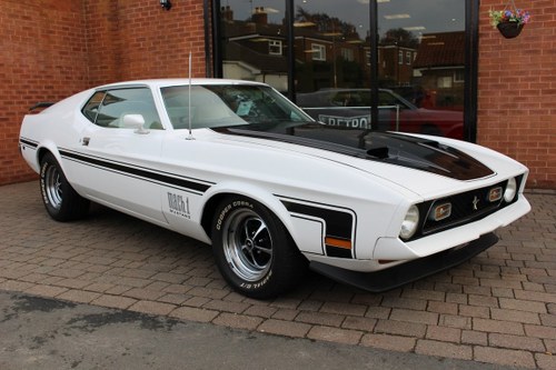 1972 Ford Mustang Mach 1 351 V8 Fastback For Sale