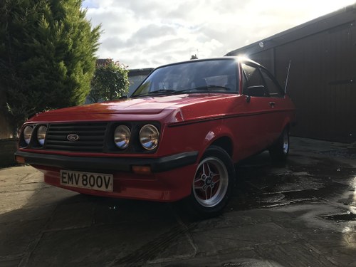1979 FORD ESCORT RS 2000 MK2, IMMACULATE For Sale