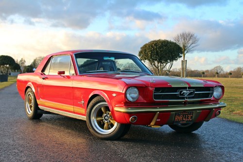 1965 Ford Mustang Notch Back Historic Race Car For Sale