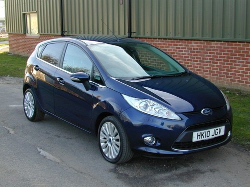 2010 FORD FIESTA 1.6 TITANIUM - TRADE P/X WITH MINOR FAULTS For Sale