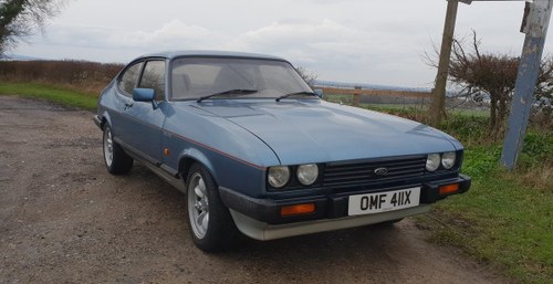 1982 Ford Capri Injection with current owner since 1983 For Sale by Auction
