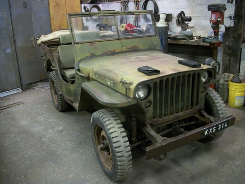 1943 willys jeep GPW SOLD